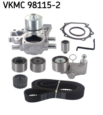 SKF Vezérműszíjkészlet vízpumpával VKMC98115-2_SKF